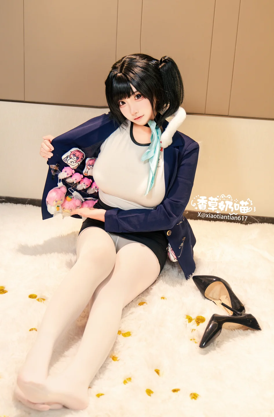 香草奶喵 - No.005 索拉 [136P,22V-2.36GB] tg@simisebaisi 【丝足阁】023.webp